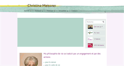 Desktop Screenshot of christinameissner.com